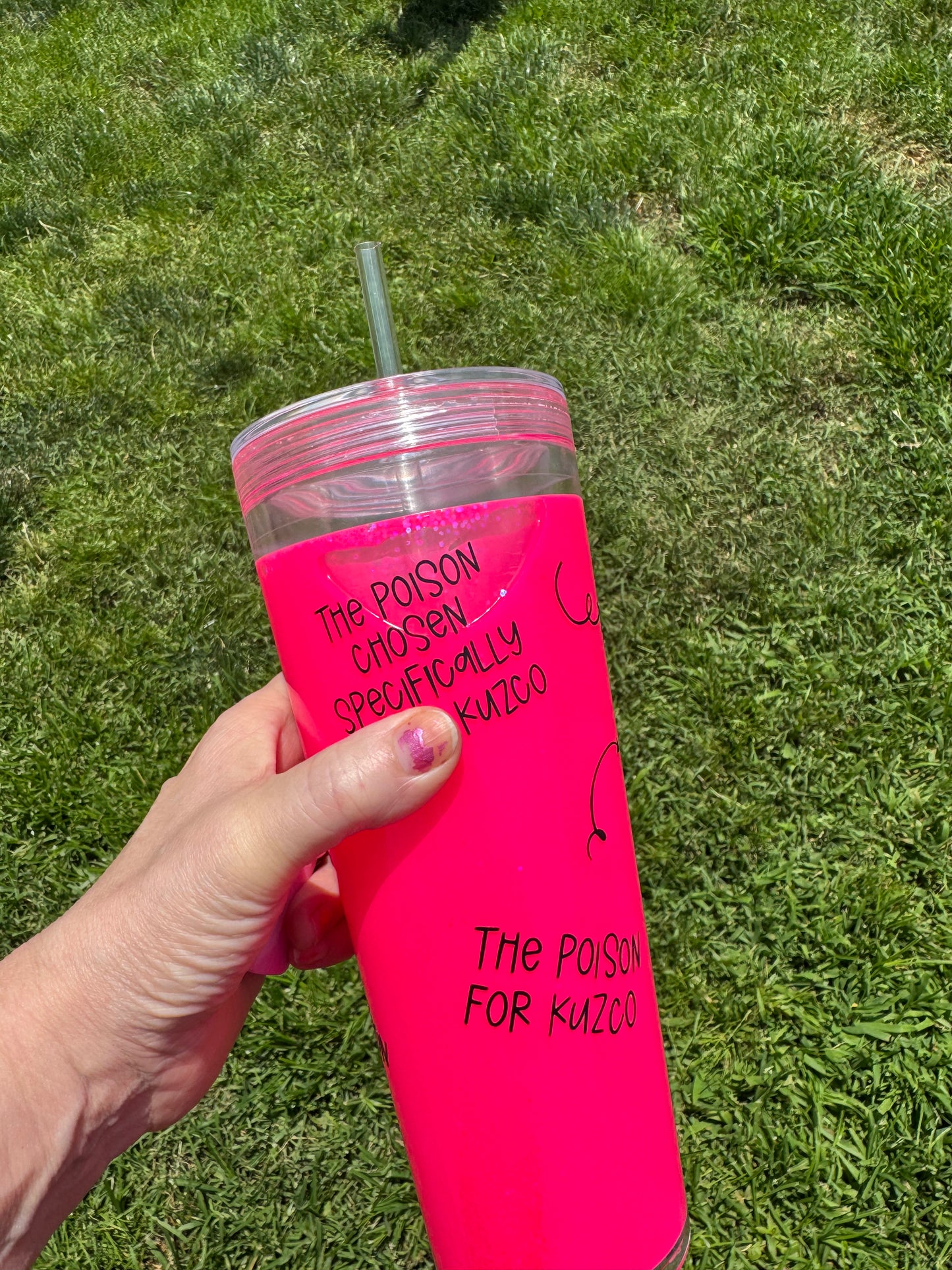 Llama Poison Tumbler|Glitter Tumbler|Handmade Tumbler|Nostalgic Tumbler