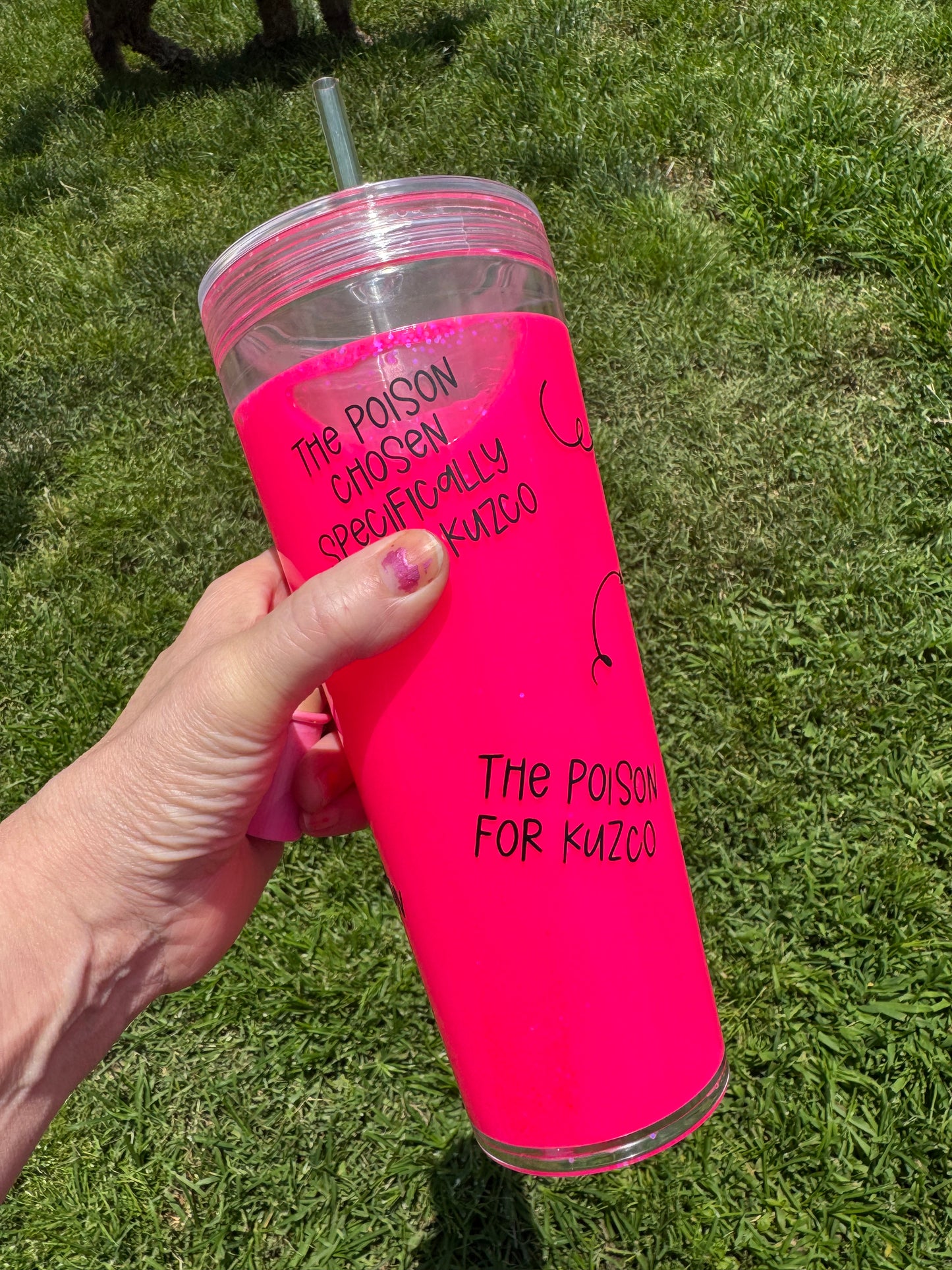 Llama Poison Tumbler|Glitter Tumbler|Handmade Tumbler|Nostalgic Tumbler