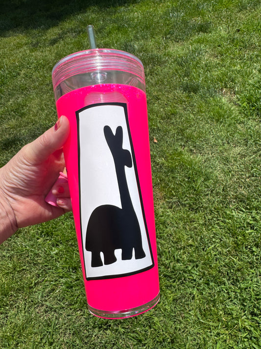 Llama Poison Tumbler|Glitter Tumbler|Handmade Tumbler|Nostalgic Tumbler
