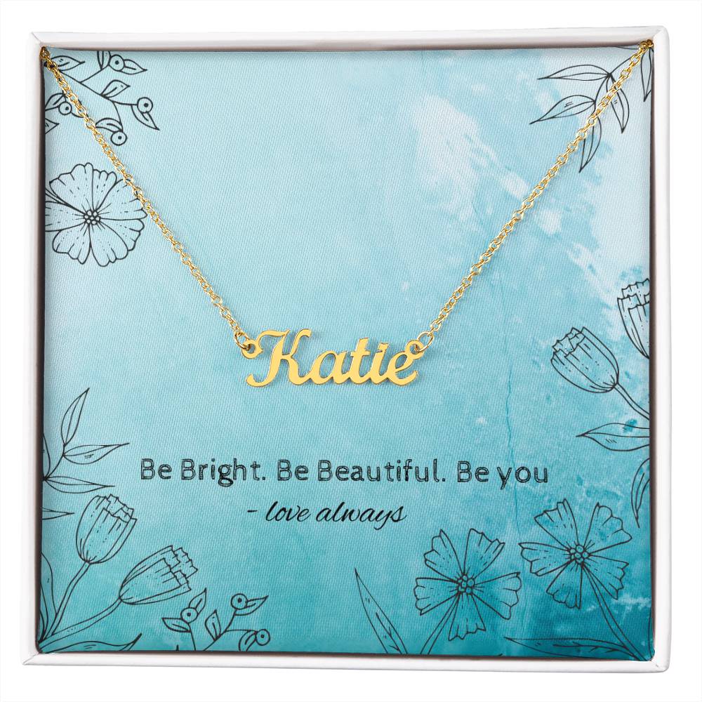 Custom Name Necklace • Custom Layering Necklace • Birthday Gift • Personalized Name Jewelry • Gift for Daughter• Gift for Her