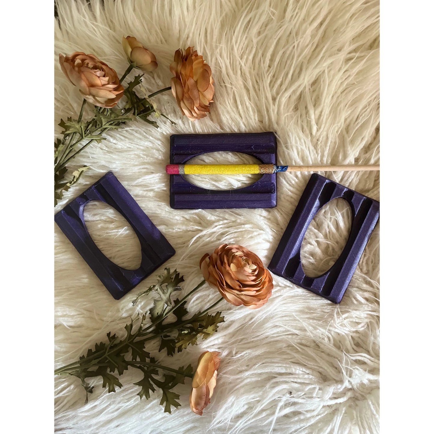 3d printed pen cradle pen holder DIY glitter pens