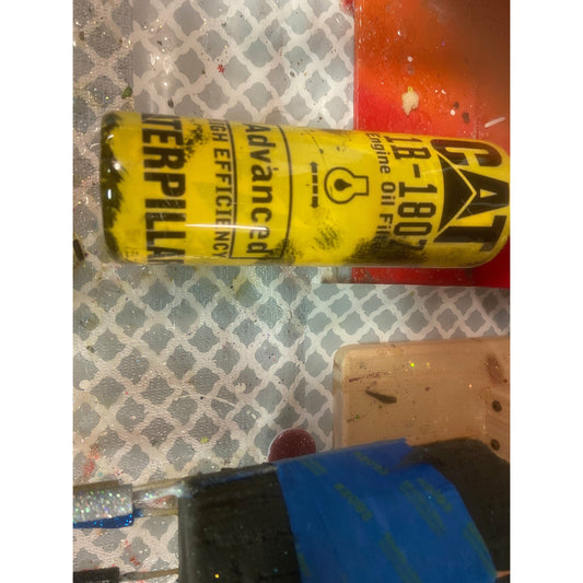 Oil filter tumbler Gift for him