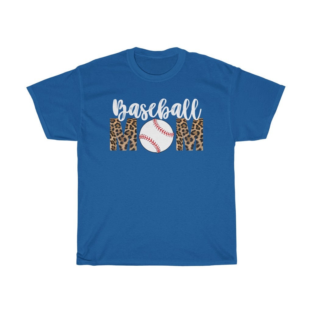 Baseball Mom Cotton T-shirt