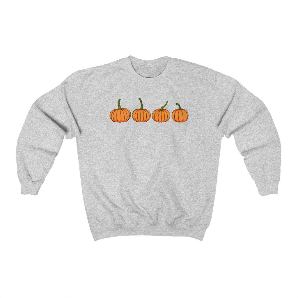 Pumpkin Crewneck Sweatshirt vintage fall