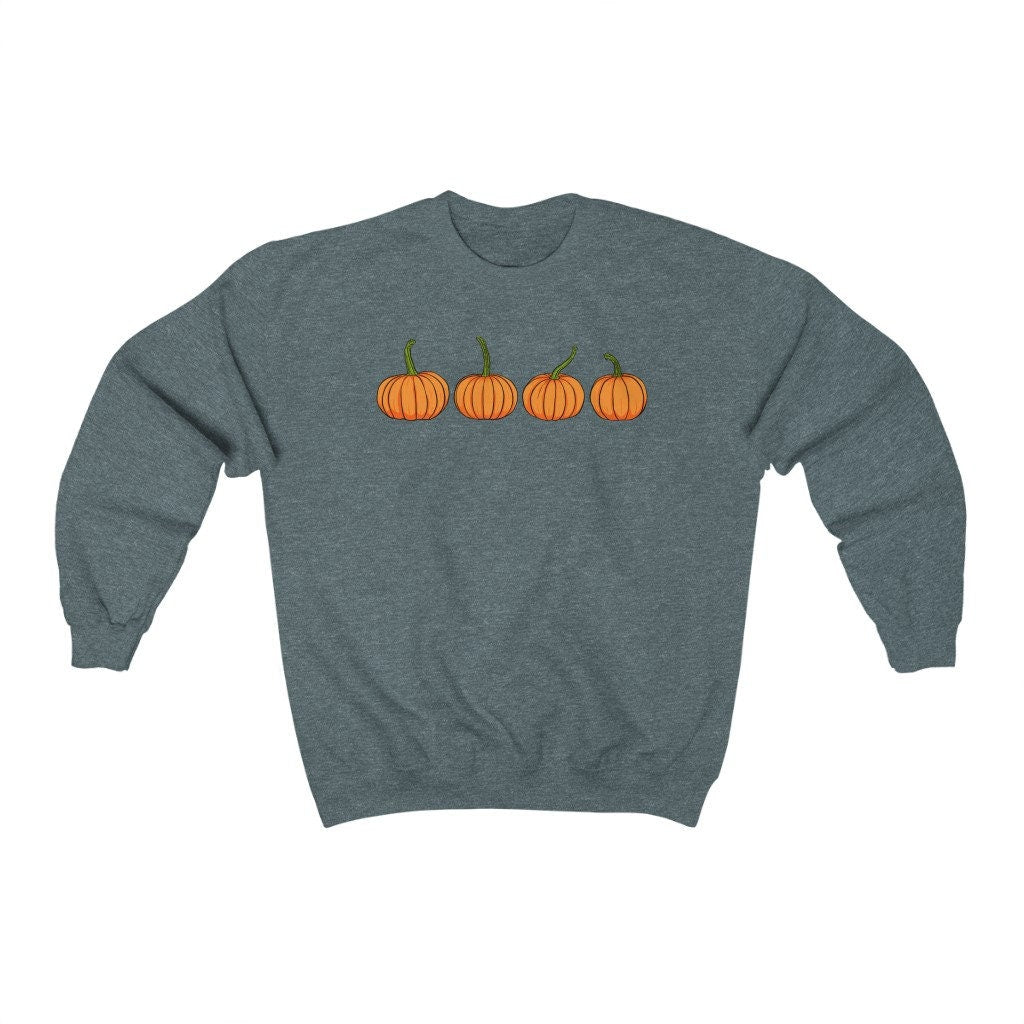 Pumpkin Crewneck Sweatshirt vintage fall