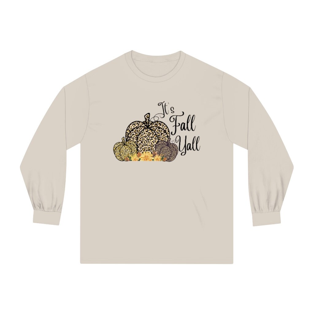 It's Fall Yall Leopard Long Sleeve Shirt
