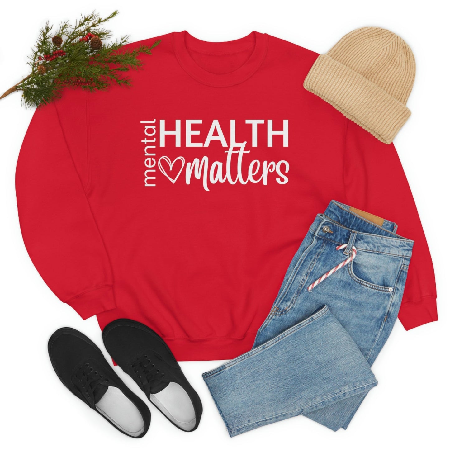 Mental Health Matters Crewneck Sweatshirt