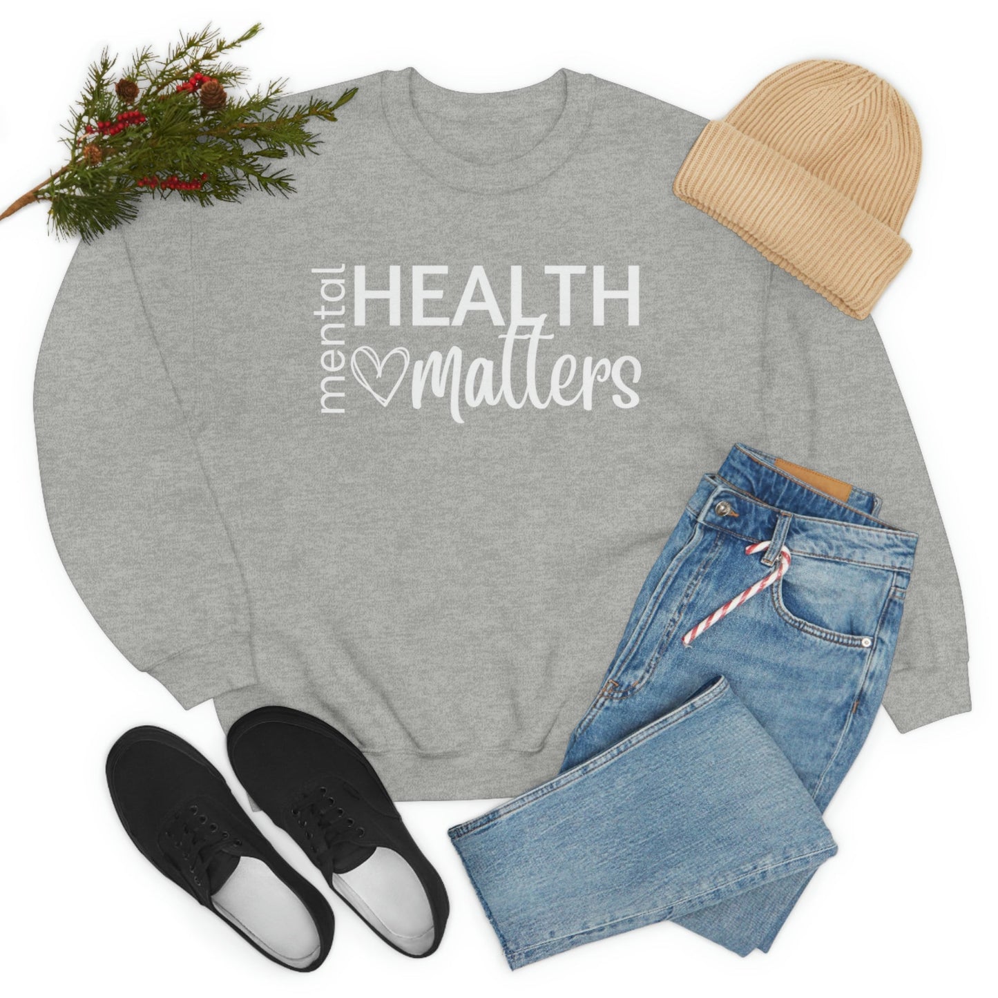 Mental Health Matters Crewneck Sweatshirt