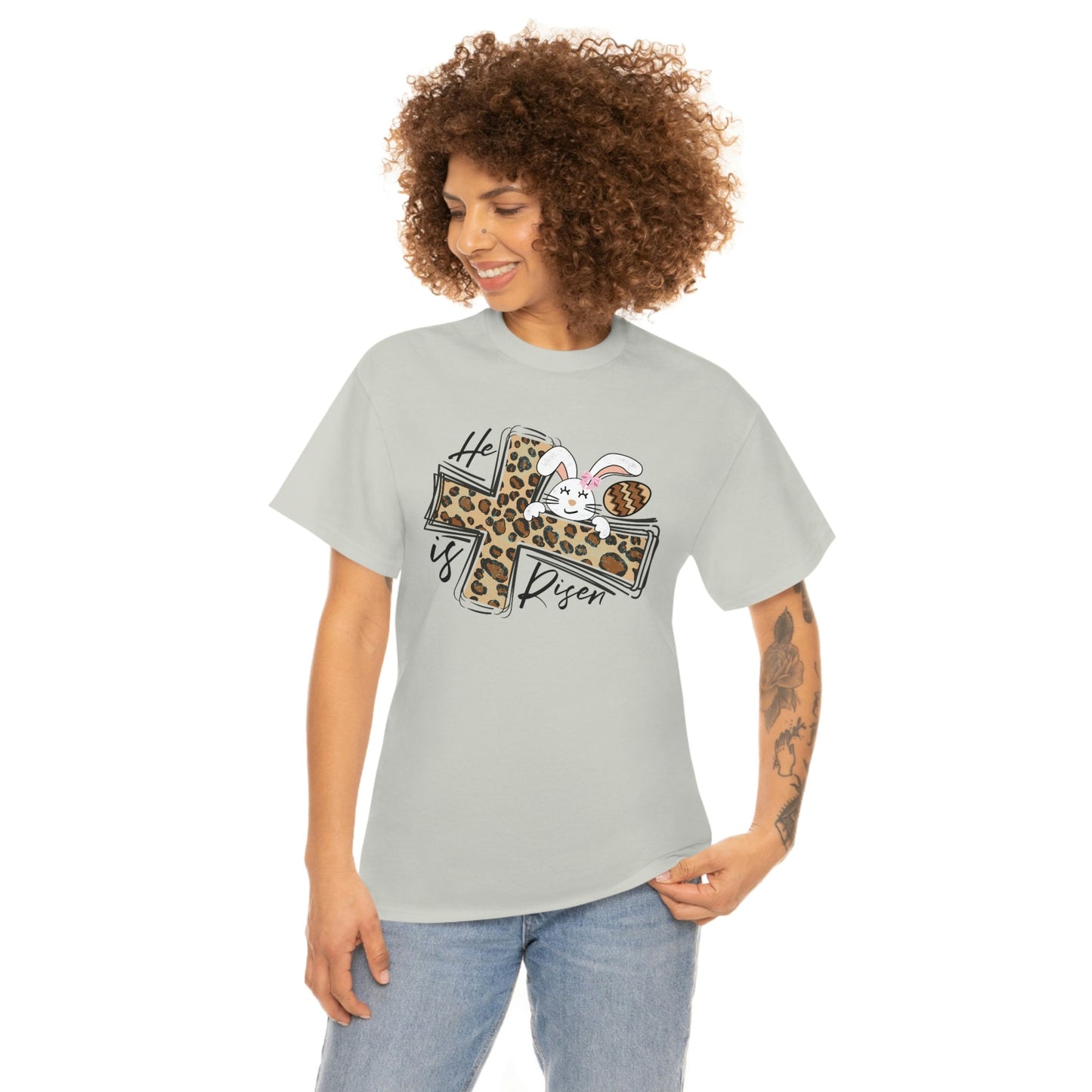 He Is Risen Easter Shirt - Religious Easter Shirt -Easter Tee - Bible Verse Easter Tee - Easter egg Hunt Shirt - Cute Easter Tee