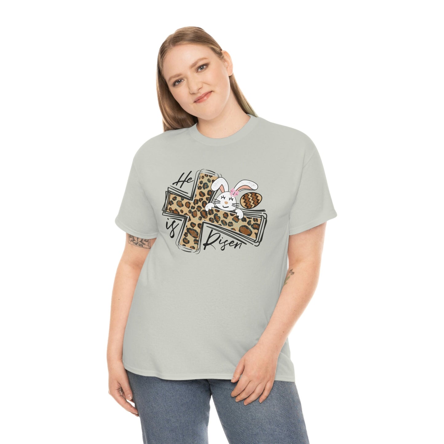 He Is Risen Easter Shirt - Religious Easter Shirt -Easter Tee - Bible Verse Easter Tee - Easter egg Hunt Shirt - Cute Easter Tee