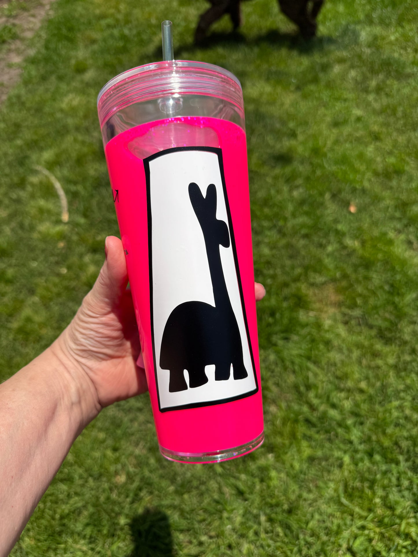 Llama Poison Tumbler|Glitter Tumbler|Handmade Tumbler|Nostalgic Tumbler