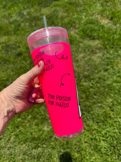 Llama Poison Tumbler|Glitter Tumbler|Handmade Tumbler|Nostalgic Tumbler