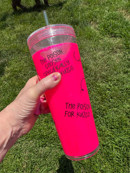 Llama Poison Tumbler|Glitter Tumbler|Handmade Tumbler|Nostalgic Tumbler