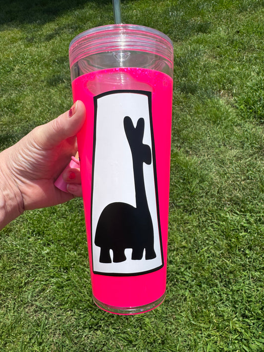 Llama Poison Tumbler|Glitter Tumbler|Handmade Tumbler|Nostalgic Tumbler
