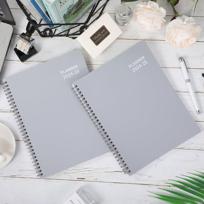 Planner 2024-2025 - Jul. 2024 - Jun. 2025, 8" X 10", 2024-2025 Academic Planner Weekly and Monthly, Flexible Cover, To-Do List, Twin-Wire Binding