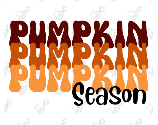 Ombre Pumpkin Season PNG SVG Sublimation bundle retro vintage Fall Halloween