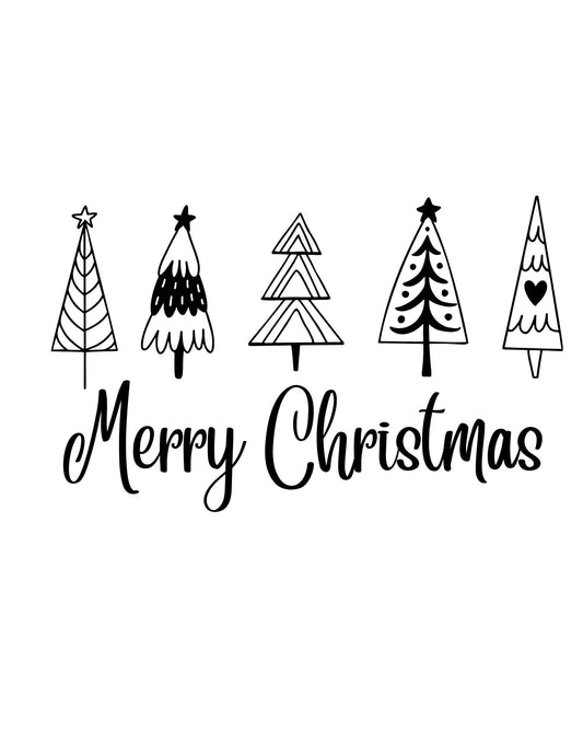 Christmas Tree Digital File or Print SVG PNG
