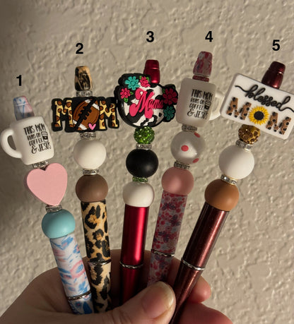 Mama Beaded Pen | Cute Pens | Silicone Beaded Ink Pens | Gifts for Mama | Mama Beaded Ink Pens | Mama Ink Pens | Cute Gift for Mama
