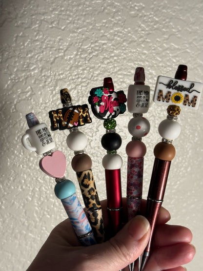 Mama Beaded Pen | Cute Pens | Silicone Beaded Ink Pens | Gifts for Mama | Mama Beaded Ink Pens | Mama Ink Pens | Cute Gift for Mama