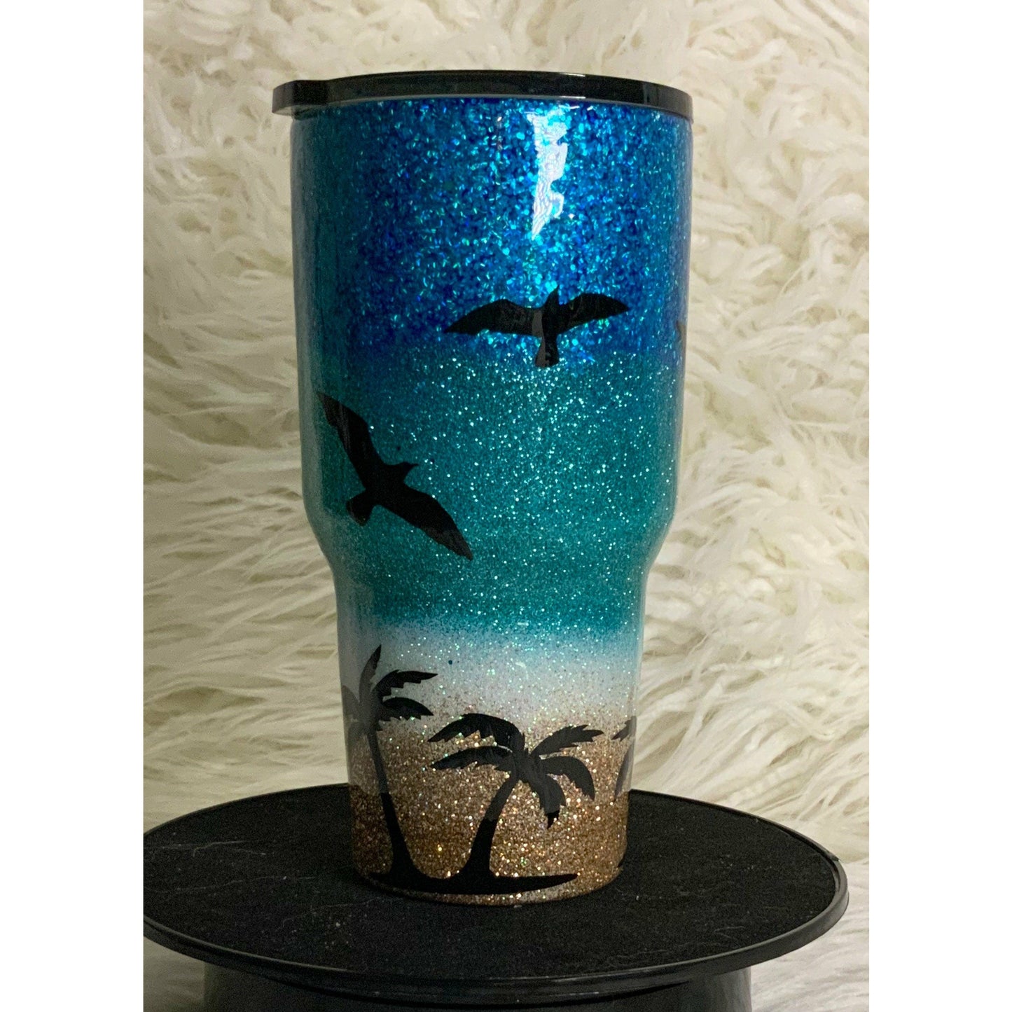 Beach Please Beach Themed Tumbler