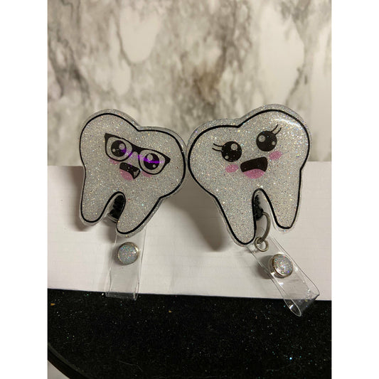 Tooth Badge Reel Dental Gift