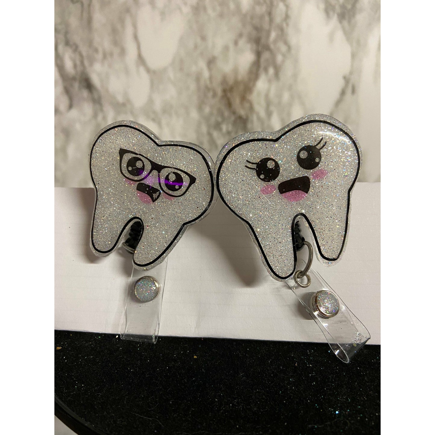 Tooth Badge Reel Dental Gift