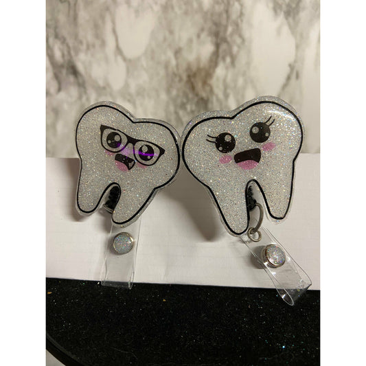Tooth Badge Reel Dental Gift