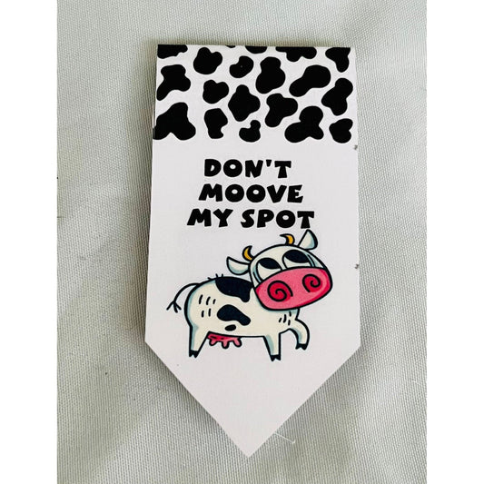 Cow theme Magnetic Bookmark page holder