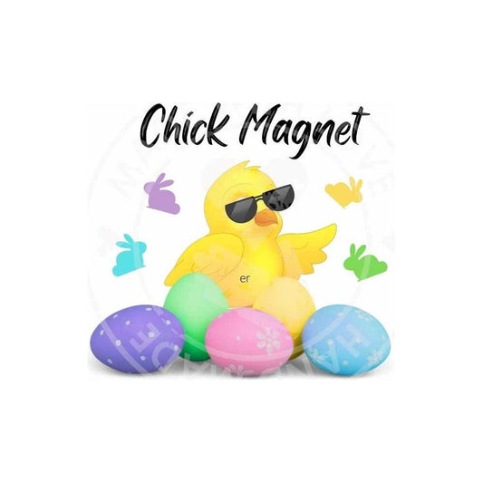 Chick Magnet Baby Chick Easter PNG for sublimation, sticker, waterslides
