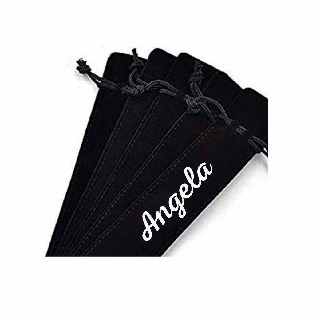 Custom pen bag Glitter pen bag