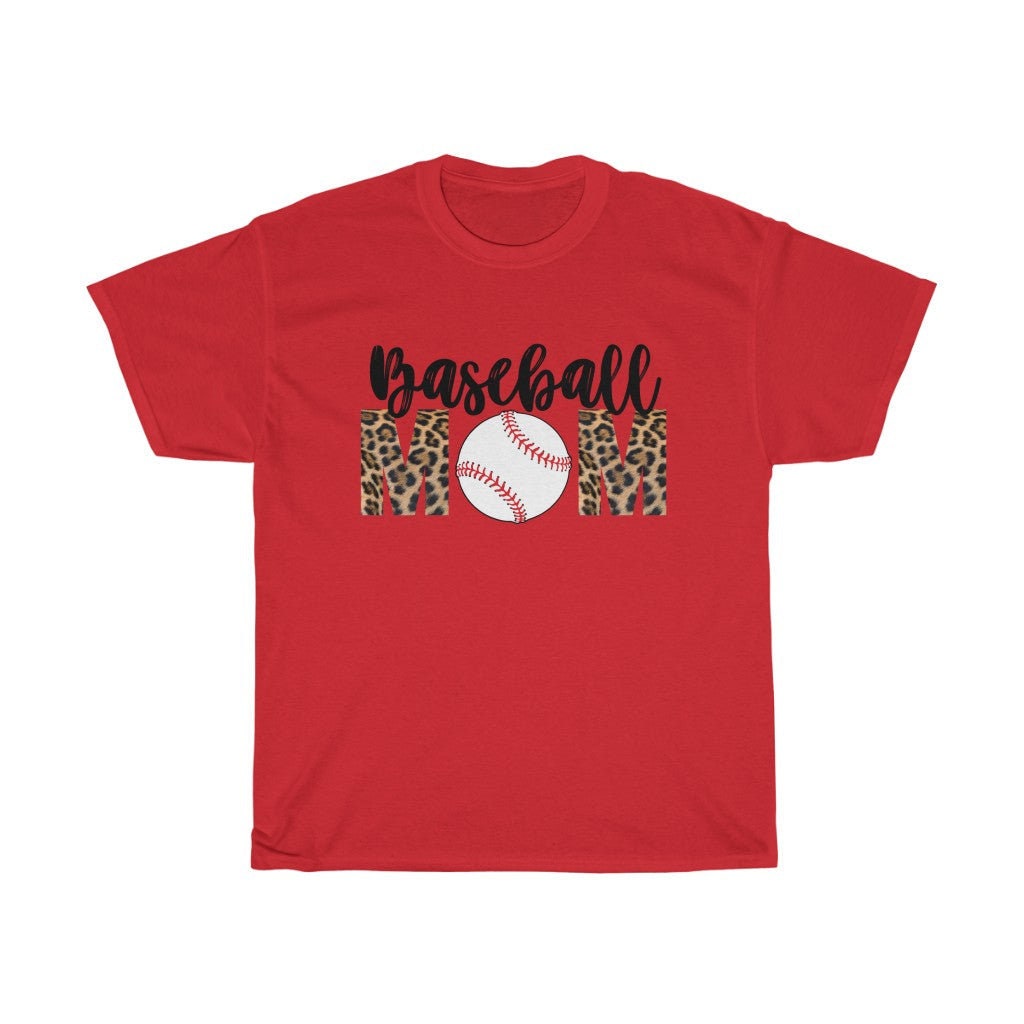 Baseball Mom Cotton T-shirt