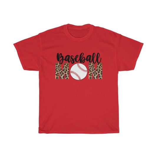 Baseball Mom Cotton T-shirt