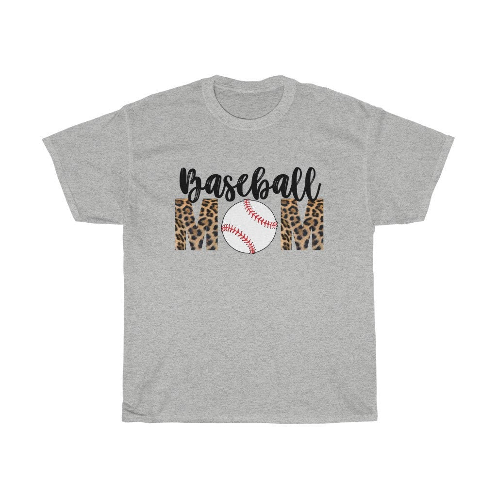 Baseball Mom Cotton T-shirt