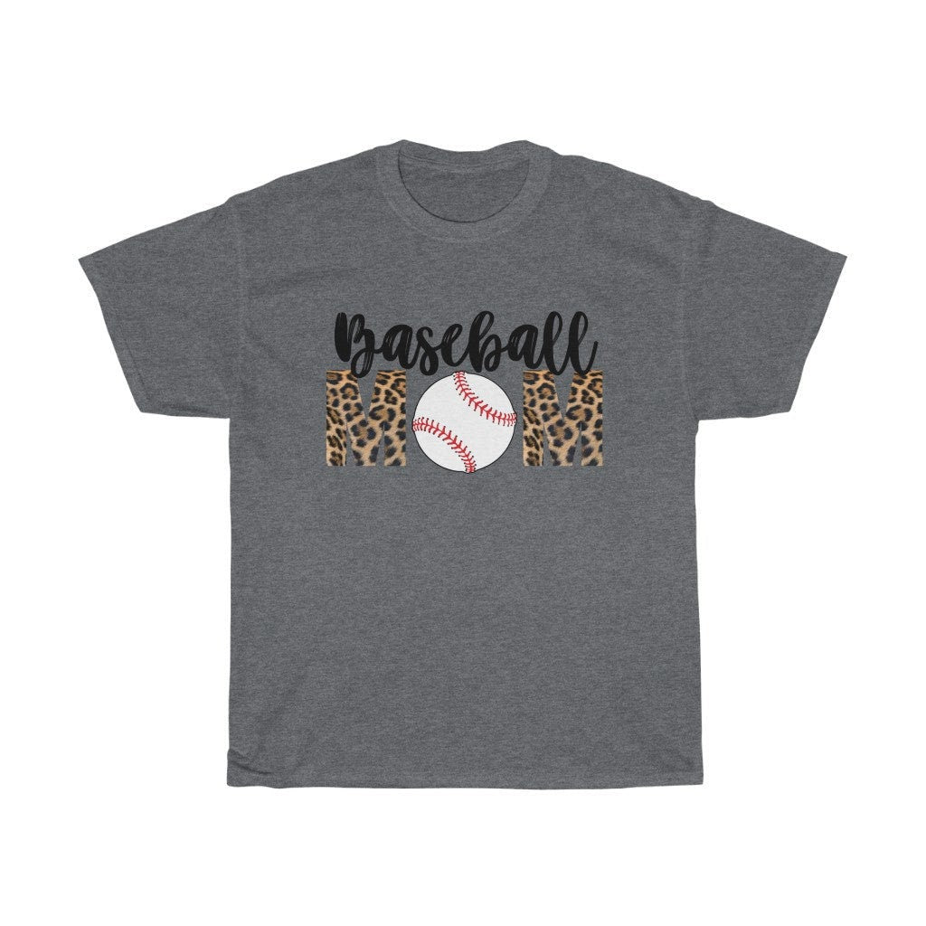 Baseball Mom Cotton T-shirt