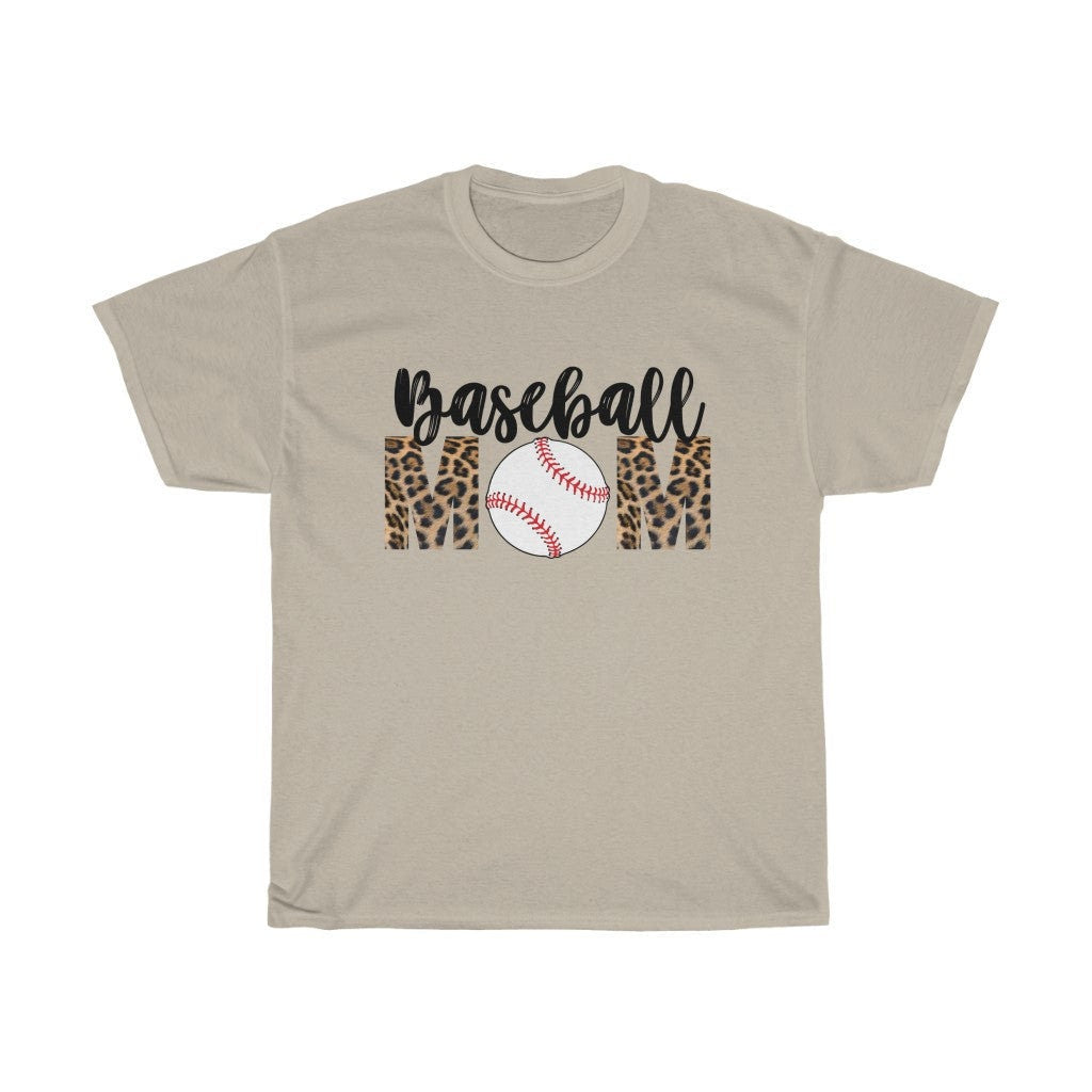 Baseball Mom Cotton T-shirt