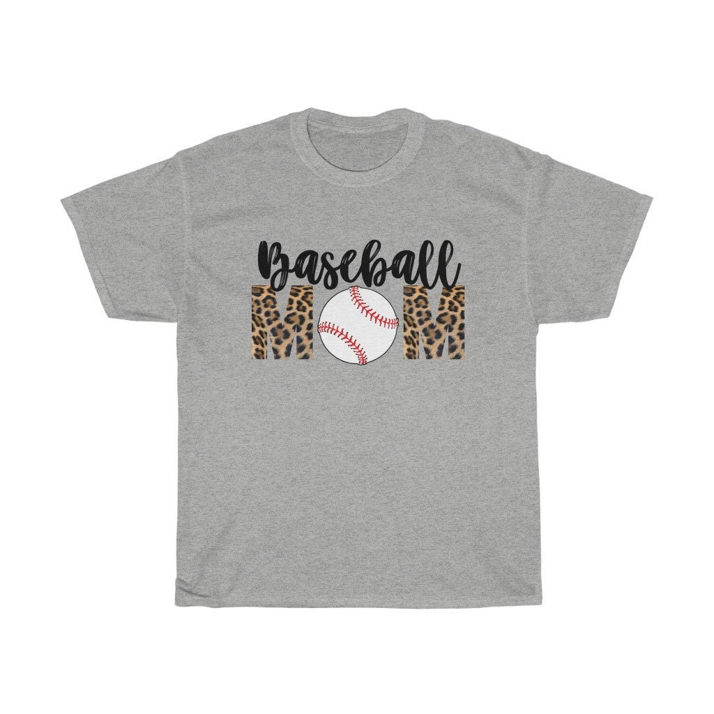 Baseball Mom Cotton T-shirt