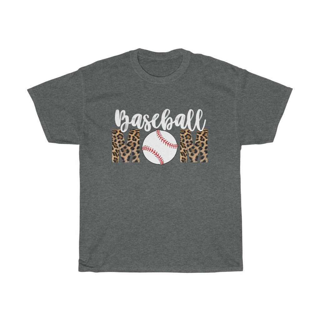 Baseball Mom Cotton T-shirt