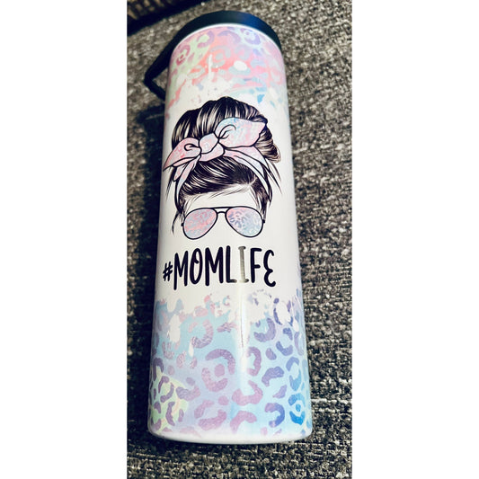 20 oz Sublimation Tumbler Mom life Cheetah!
