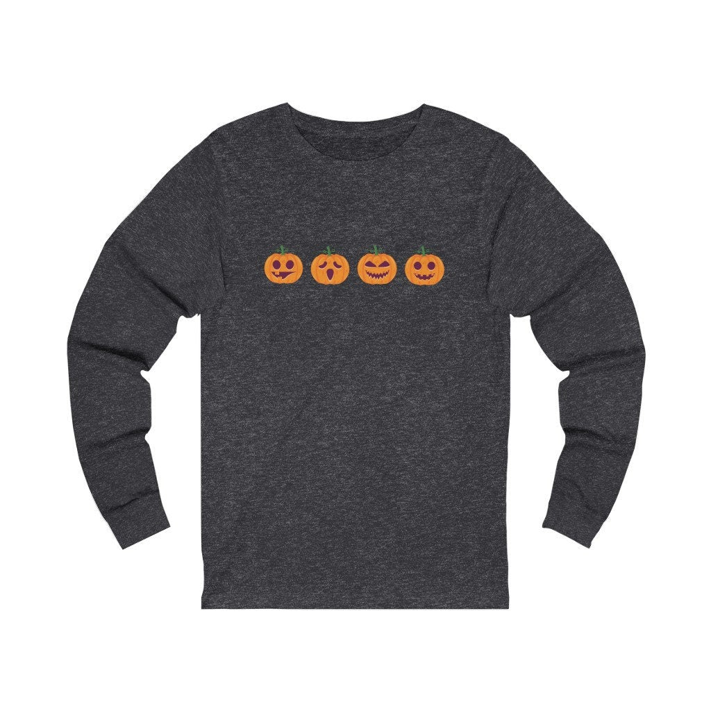 Halloween long sleeve shirt pumpkins
