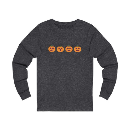 Halloween long sleeve shirt pumpkins
