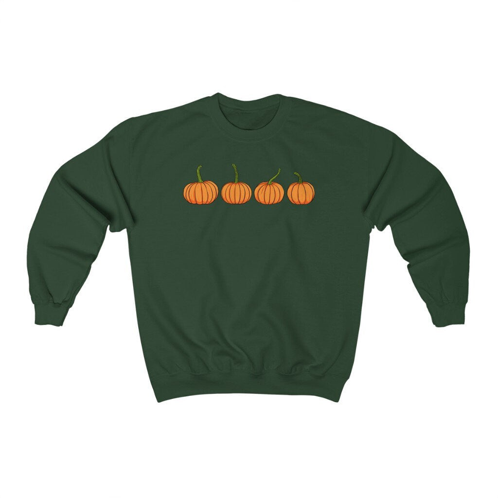 Pumpkin Crewneck Sweatshirt vintage fall