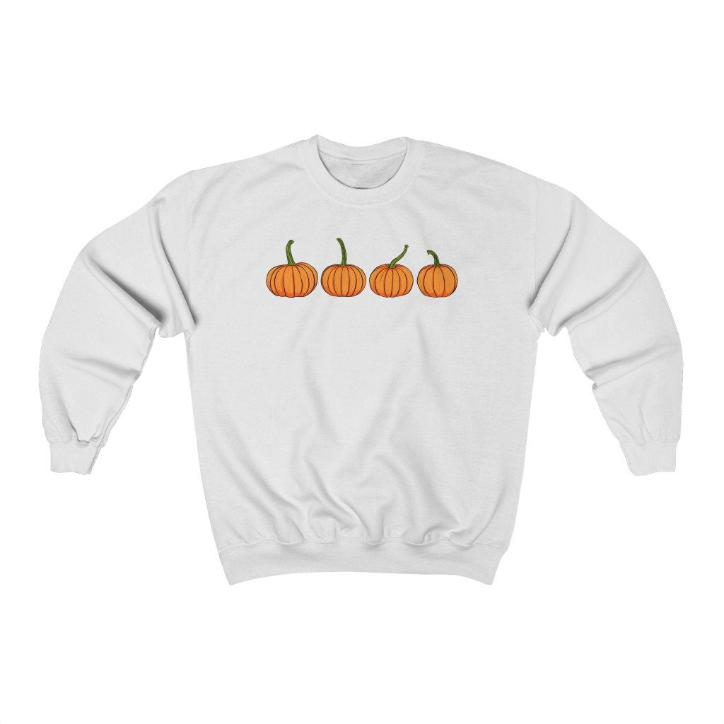 Pumpkin Crewneck Sweatshirt vintage fall