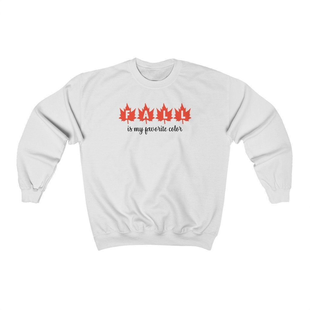 Fall is my favorite color Crewneck Sweatshirt