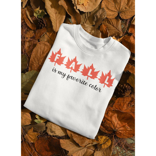 Fall is my favorite color Crewneck Sweatshirt
