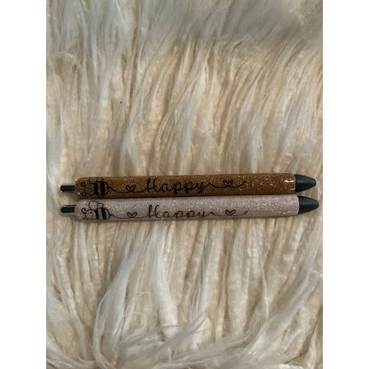 Glitter gel pen, custom glitter pen, nursing pen, animal print pens, cow print pens, personalized pens, Christmas gift, teacher pens,