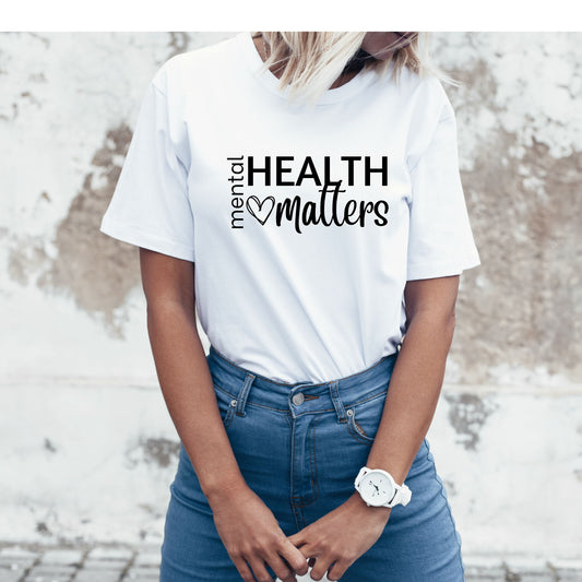 Mental Health Matters SVG PNG PDF, Mental Health Awareness Svg, Positive Svg, You Matter Svg, Be Kind Svg, Mental Health Svg, Self Love Svg