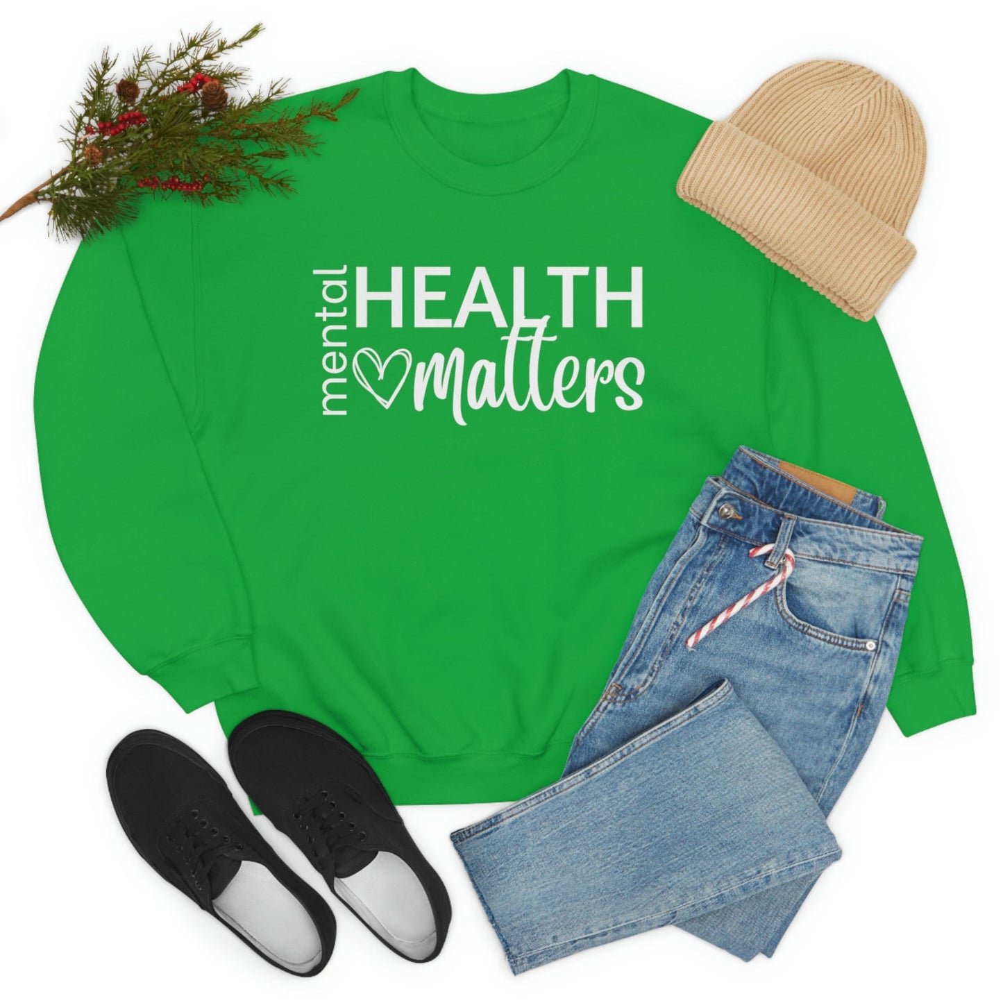 Mental Health Matters Crewneck Sweatshirt