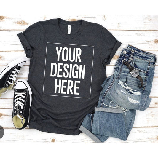 Custom design t-shirt tie dye Bella Canvas personalized shirt