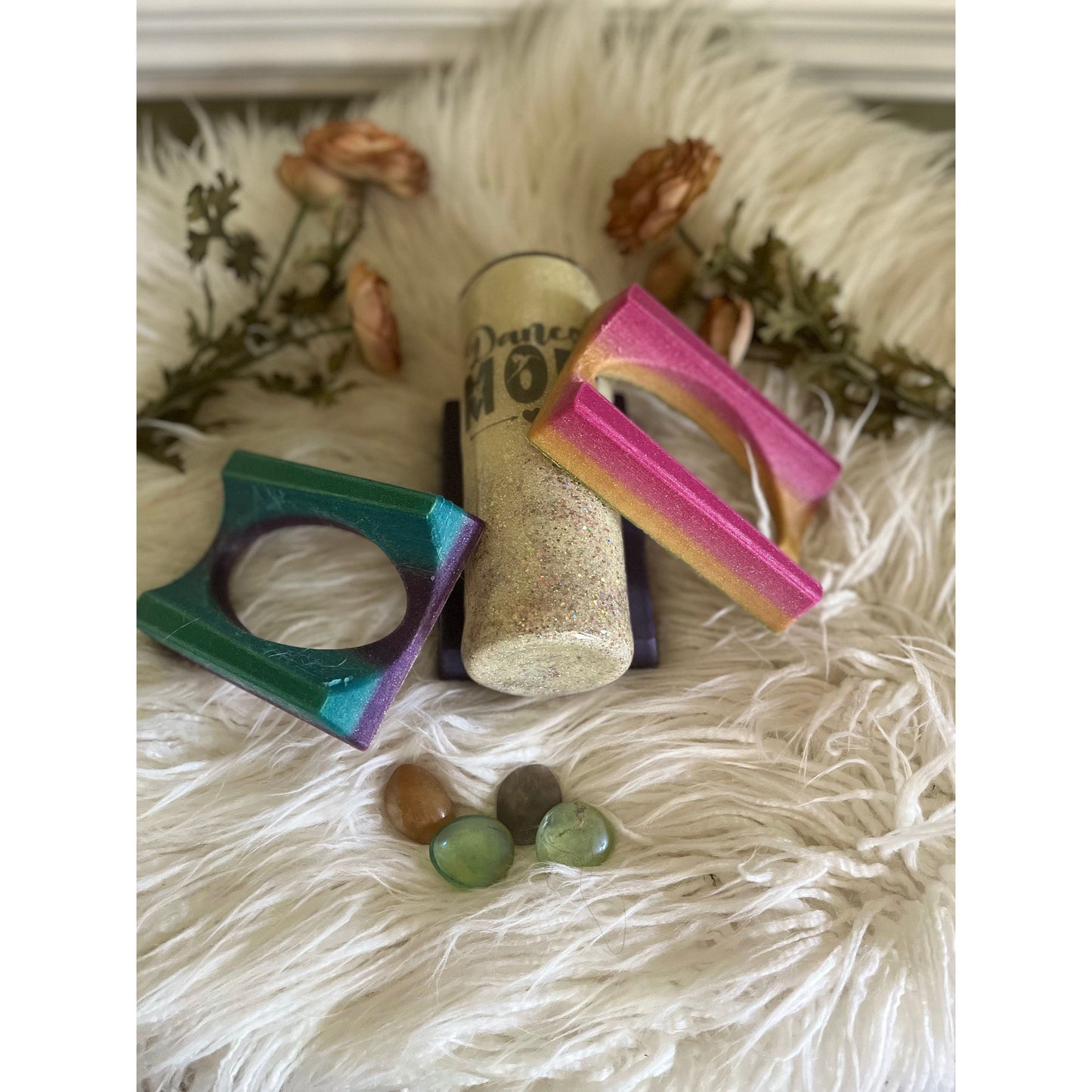 Cup holder , tumbler making , cup cradle , 3d printed , glitter tumbler holder